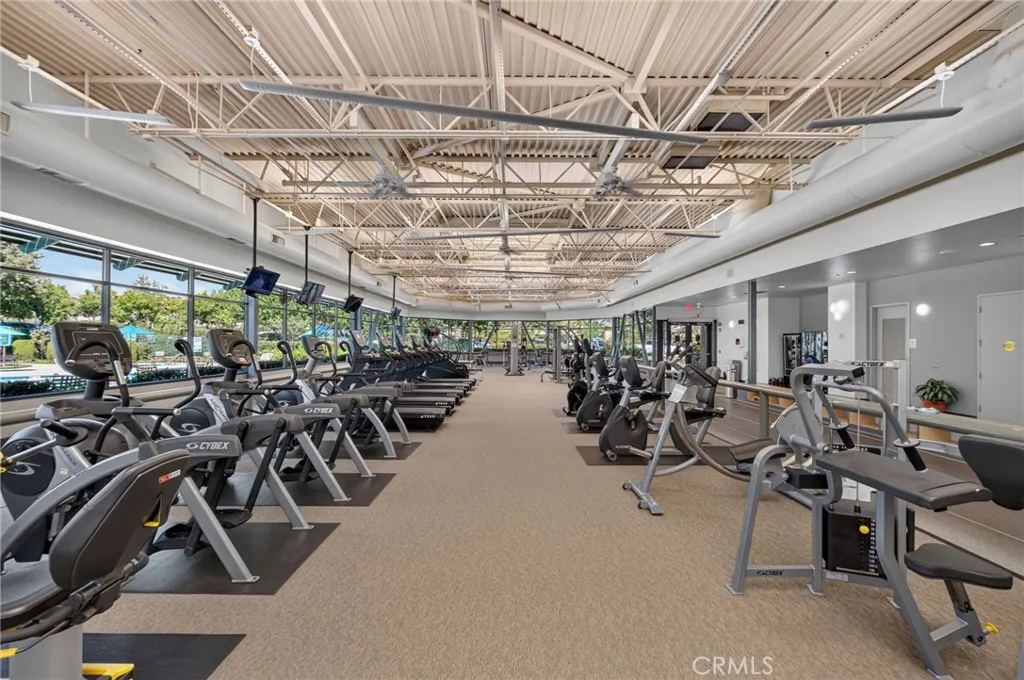 Fitness Area inside Clubhouse