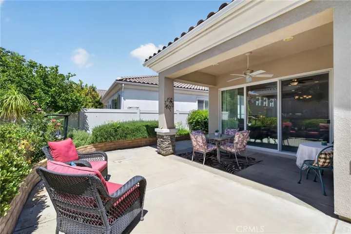 Back patio
