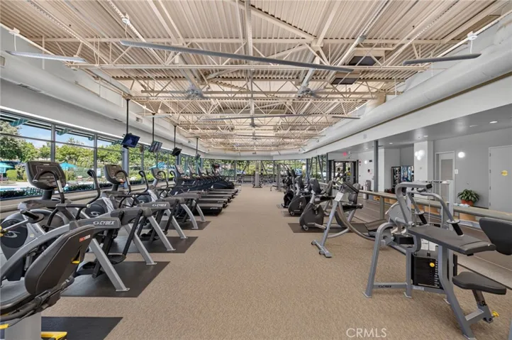 Fitness Area inside Clubhouse
