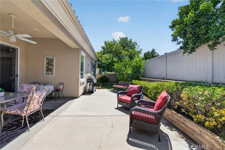 Back patio