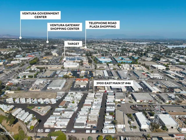 Aerial east markers - 3900 E Main St #46