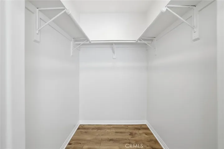 Primary walk in closet