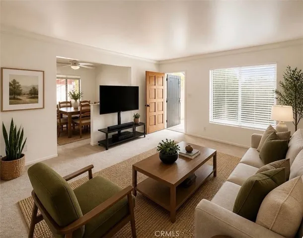 Living Room - Virtually Staged