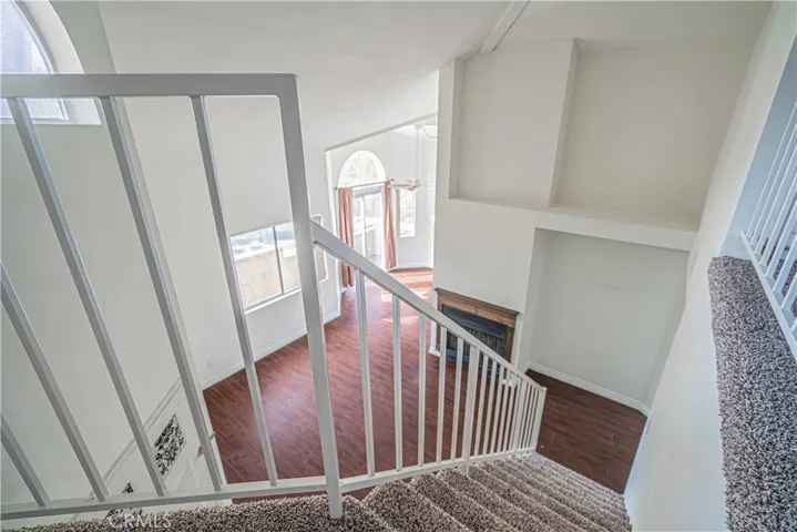 Stairs form loft