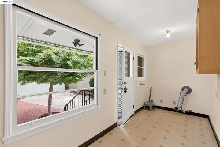 Laundry area