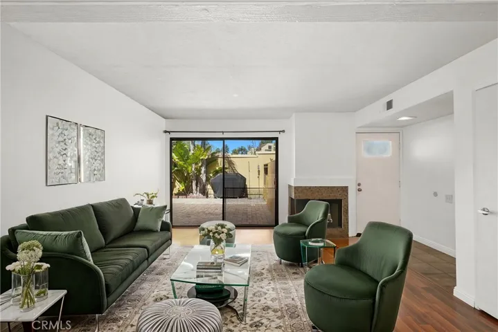 Good size living room Virtually  staged