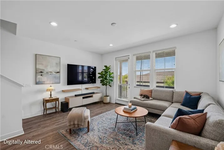 Living Room Virtually Staged