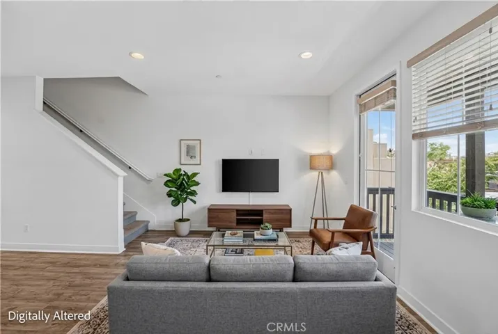 Living Room Virtually Staged