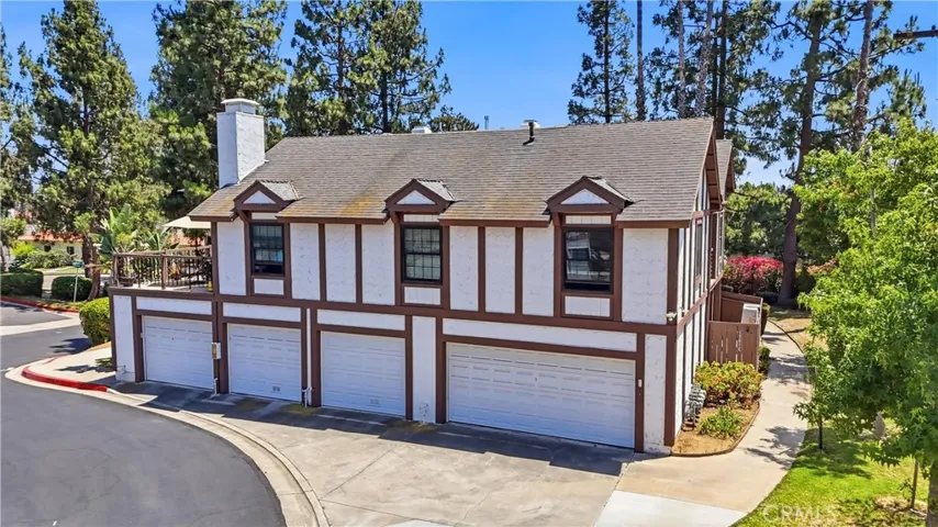 Front View of Attached Home.