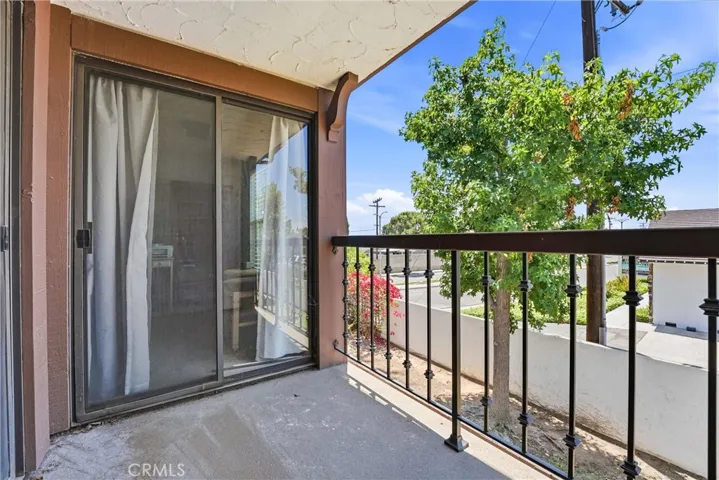Primary Balcony Sliding Door.