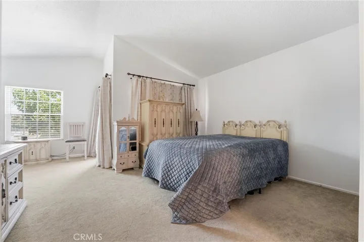 Primary With High Ceilings.