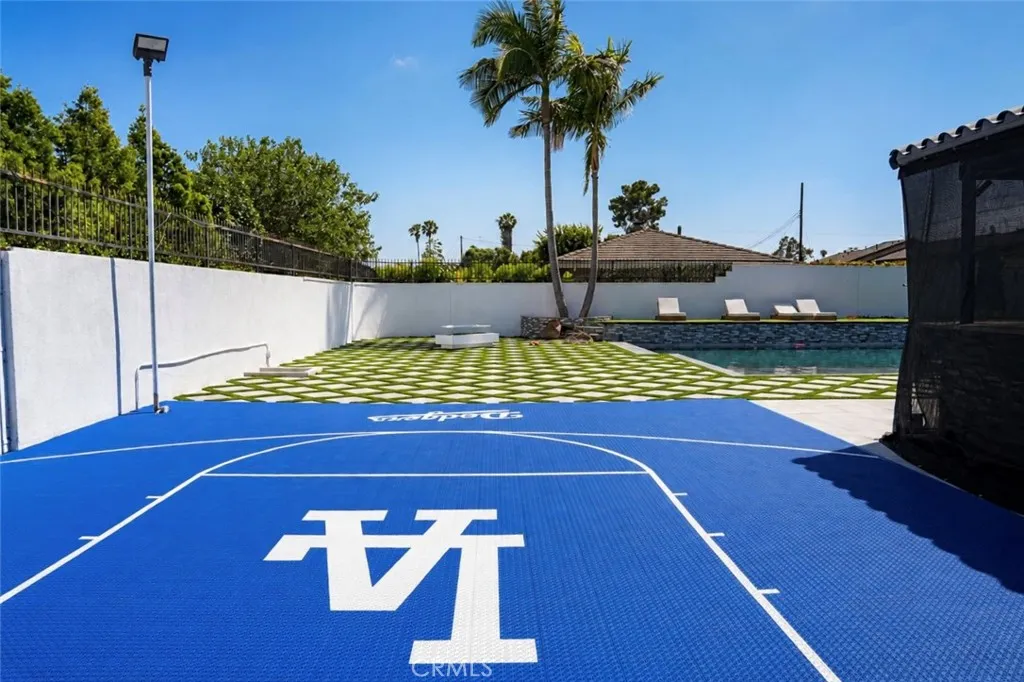 OUTDOOR BASKETBALL COURT