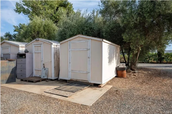 ONE STORAGE SHED FOR TENANT