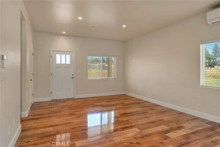 Living room and front door