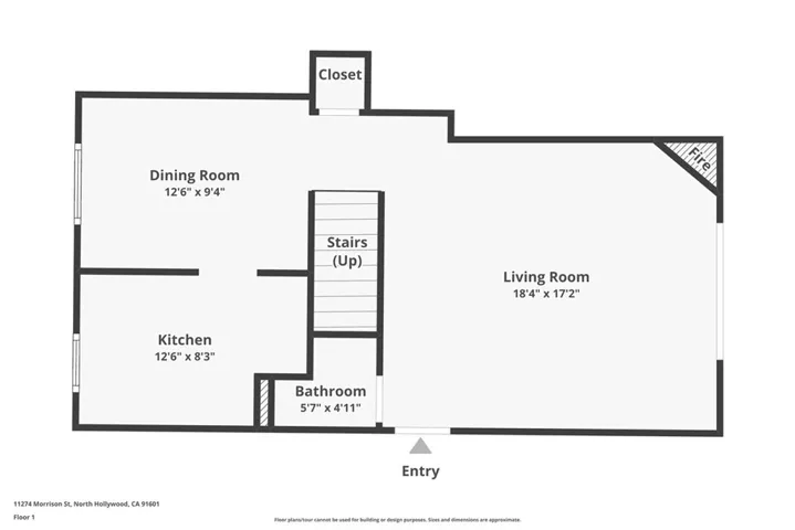 1st Level Floor Plan