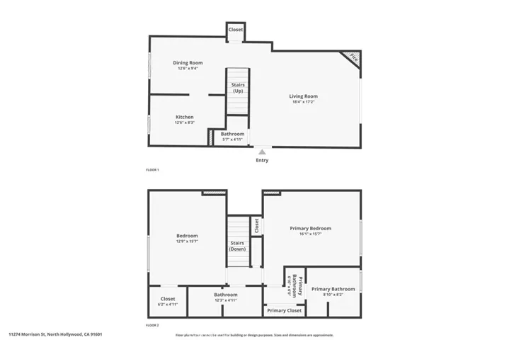 2 Level Floorplan