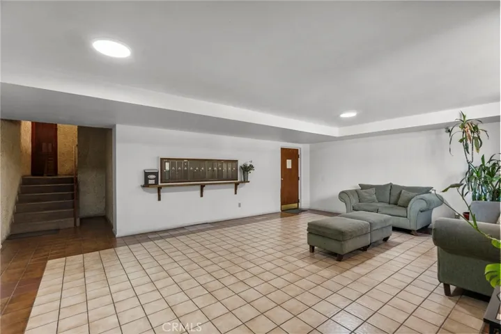 Gated Community Lobby with Mailboxes & Subterranean Parking