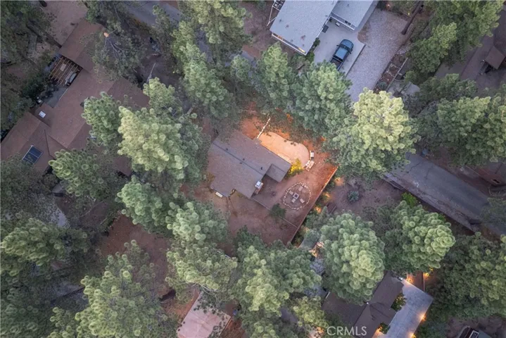 Ariel View from above home