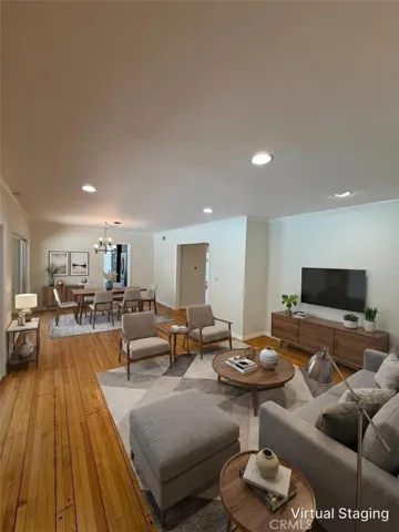 Formal Dining/Living Room Virtually Staged