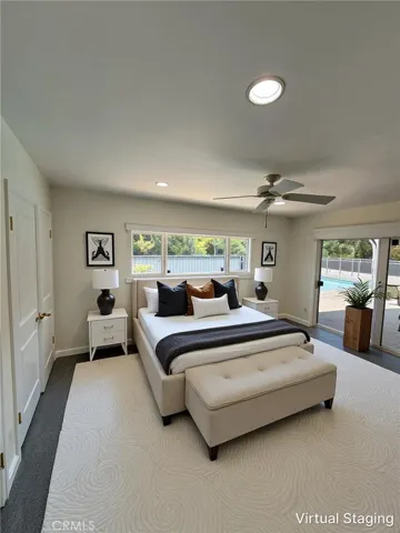 Bedroom Virtually Staged