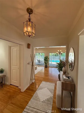 Entry Virtually Staged