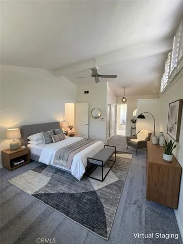 Bedroom Virtually Staged
