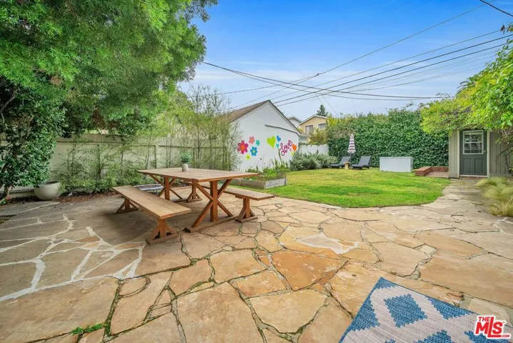 Patio off Den