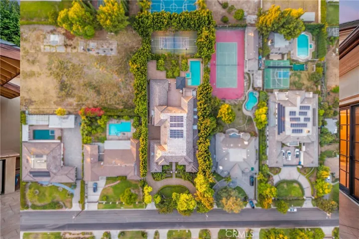 aerial view