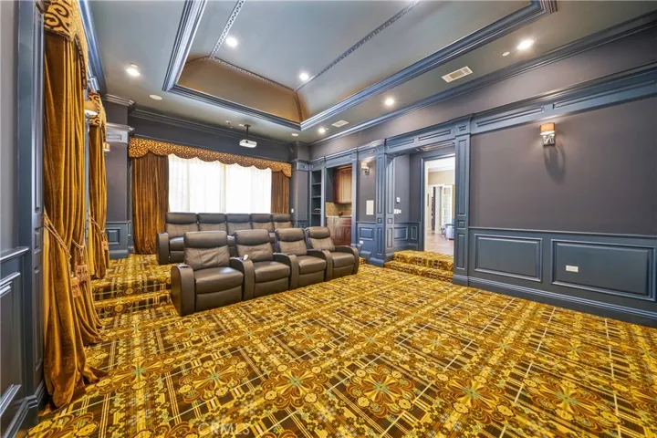 Theater room