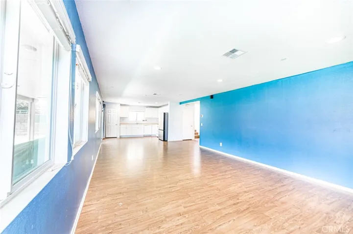 Open concept Living Room to Kitchen areas