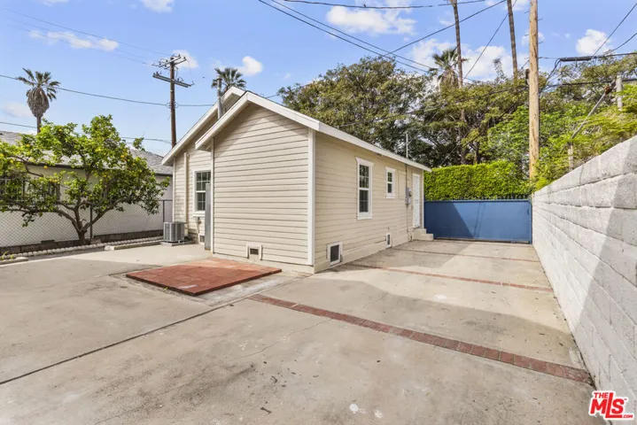 Driveway from Alley Gate