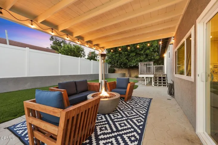 Covered Back Patio