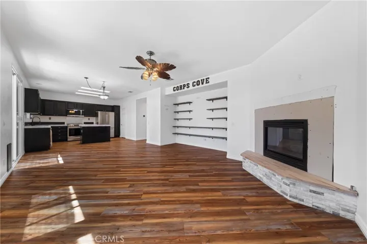Spacious Family Room Open To The Kitchen, Ideal For Entertaining Guests