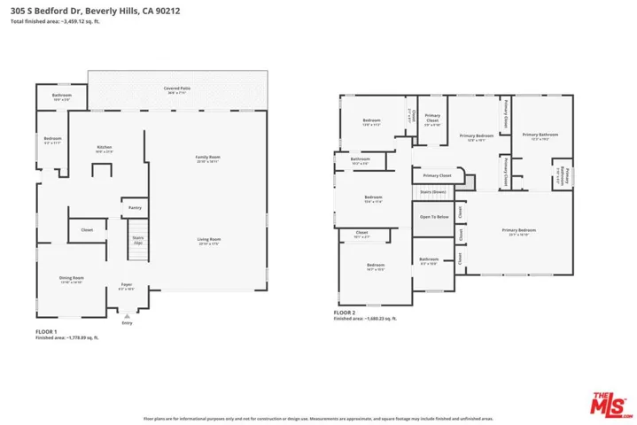 Floor 1 & 2 Floorplan
