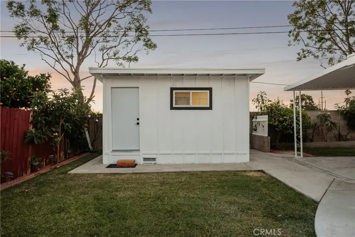 Detached and remodeled structure for office or studio