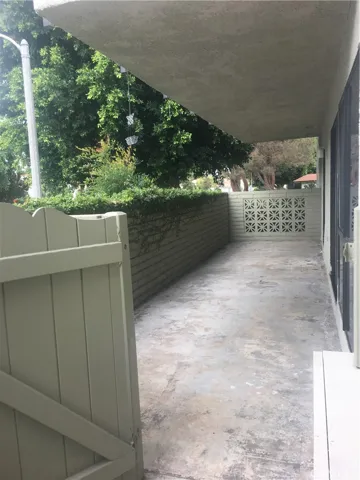 Large patio to enjoy outdoor living.