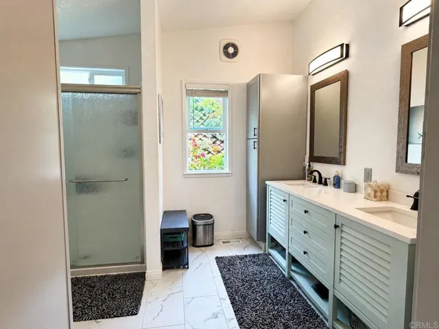 Spa like primary bathroom