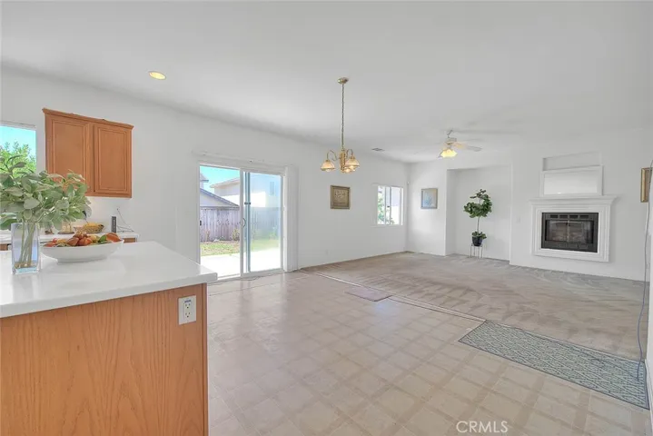 Spacious Living and Dining area