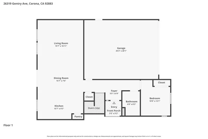26319 Gentry Avenue, Corona, California 92883