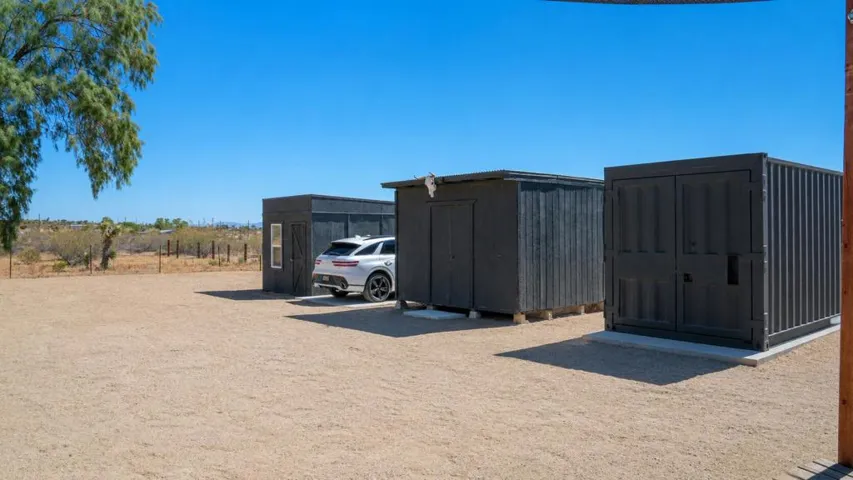 Storage sheds and container