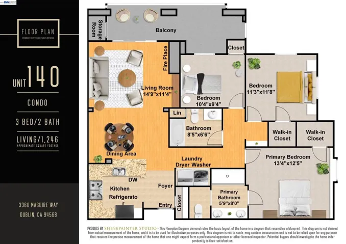 3360 Maguire Way 140, Dublin, California 94568