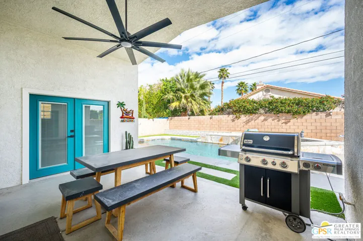 back yard