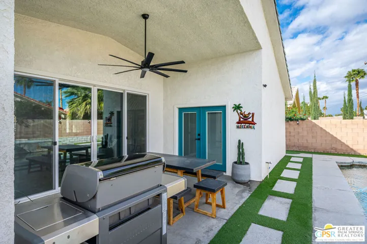 back yard