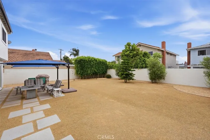 Yard from the living space