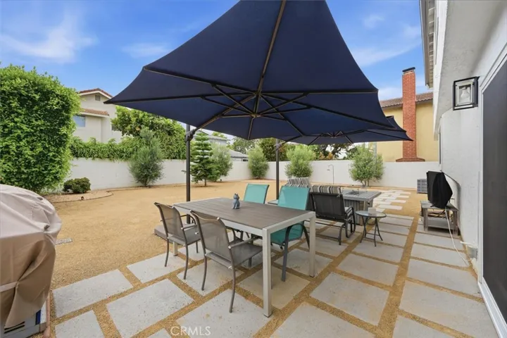 Yard from the living space