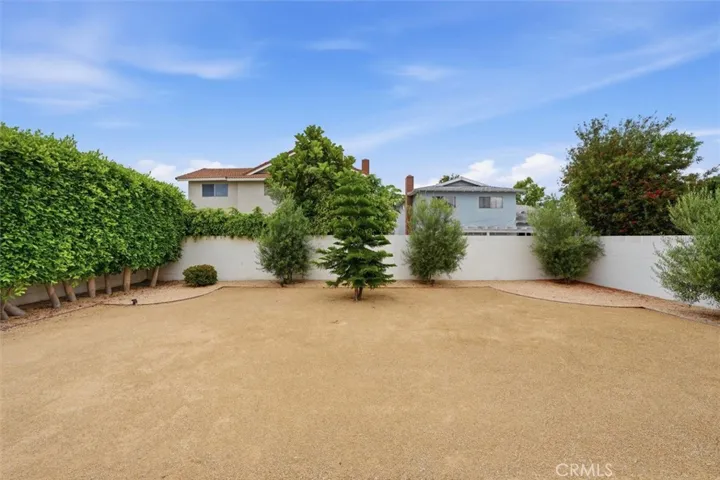 Yard from the living space