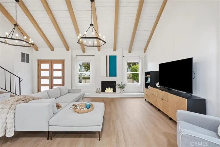Living room to upstairs