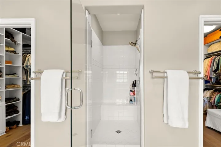 Large walk-in shower
