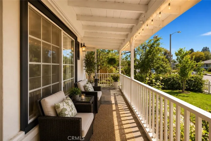 Virtually Staged Porch