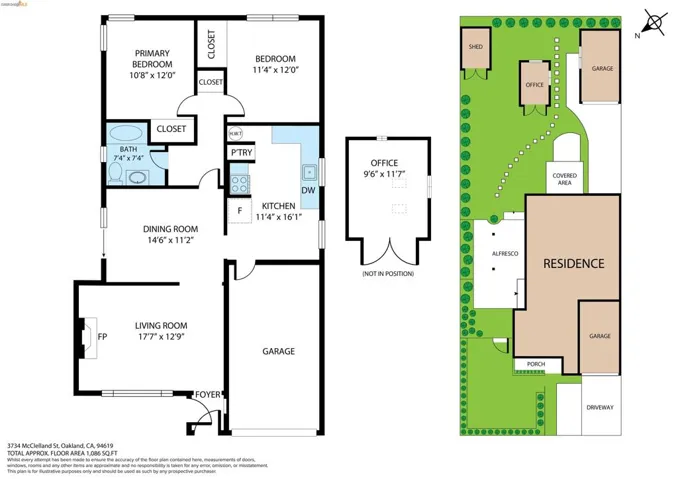 3734 Mcclelland St, Oakland, California 94619